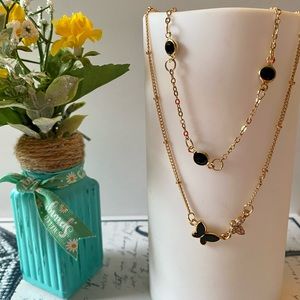 Fun butterfly necklace !